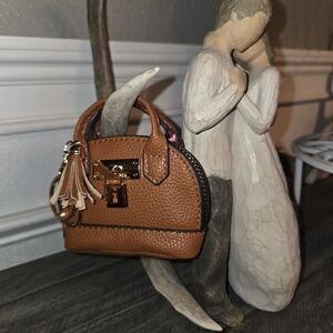 Elegant Brown Leather Handbag